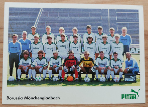 Mannschaftskarte gladbach - ak,