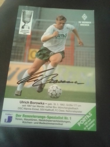 Werder bremen ulrich borowka - werder,