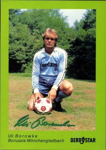 Fußball uli borowka - ak,