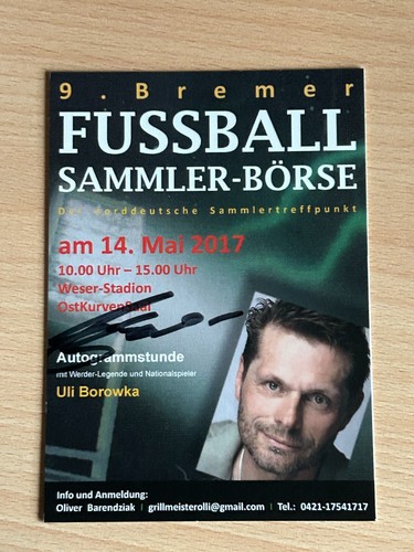 Uli borowka werder bremen - uli,