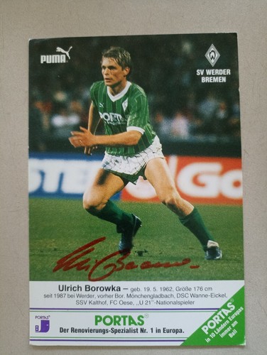 Ulrich borowka werder bremen - borowka,