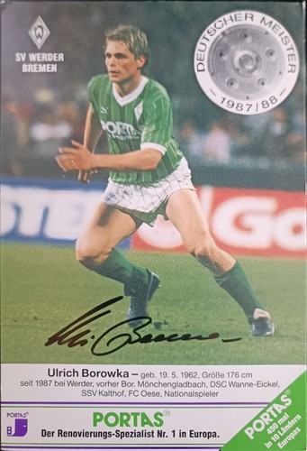 Autogramm original ulrich - autogramm,